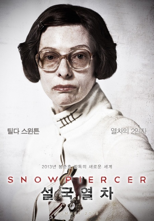 Pósters de todos los personajes de Snowpiercer 