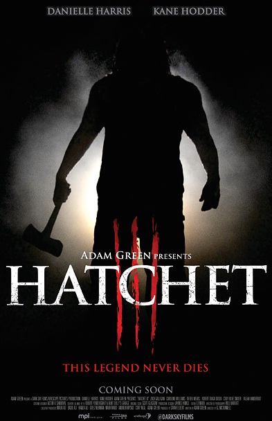 Red Band Trailer y nuevo póster de Hatchet 3