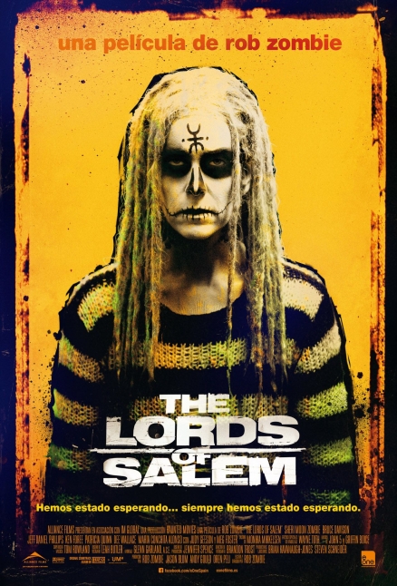 Primer póster en español de The Lords of Salem