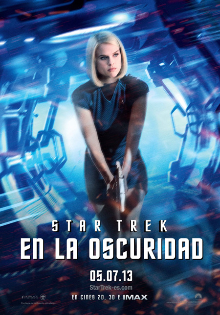 Póster en español de Star Trek: En la Oscuridad