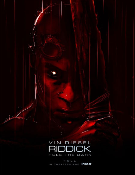 Nuevo póster de Riddick para la Comic-Con