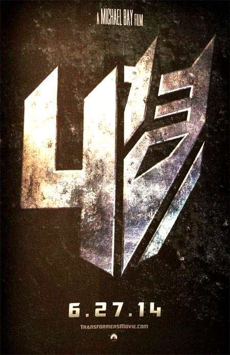 Teaser póster de Transformers 4