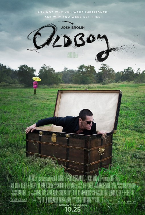 Nuevo póster del remake de Oldboy 