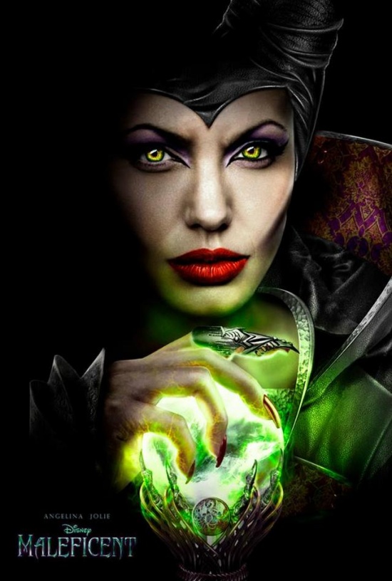 Teaser póster para Maléfica, con Angelina Jolie