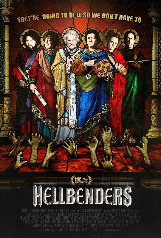 Póster y red band trailer para Hellbenders