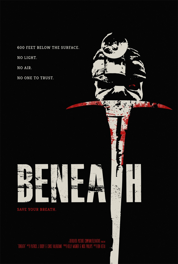 Teaser trailer y póster para Beneath