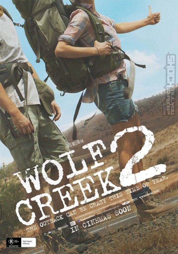 Póster para la secuela de Wolf Creek