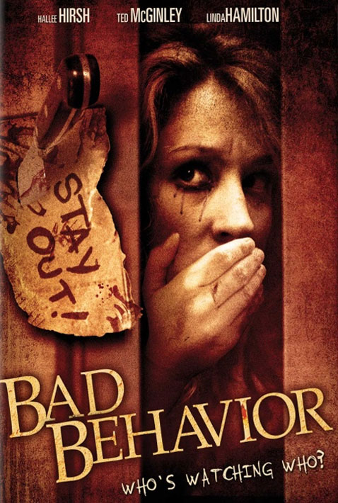 Póster y trailer de Bad Behovior, con Linda Hamilton