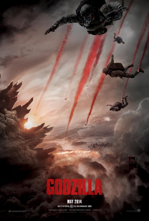 Nuevo póster de Godzilla... acorde con su trailer