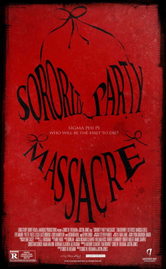 Nuevo póster de Sorority Party Massacre