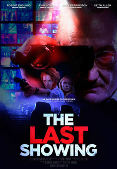 Póster para The Last Showing, con Robert Englund