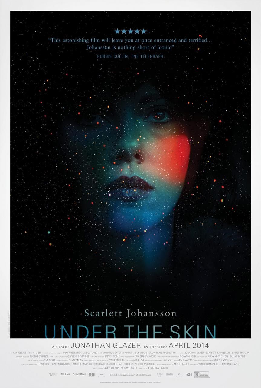 Primer póster de Bajo la Piel, con Scarlett Johansson