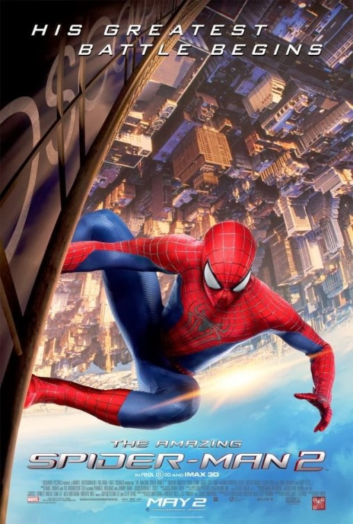 Sus grandes batallas comienzan: Póster de  Spider-Man 2