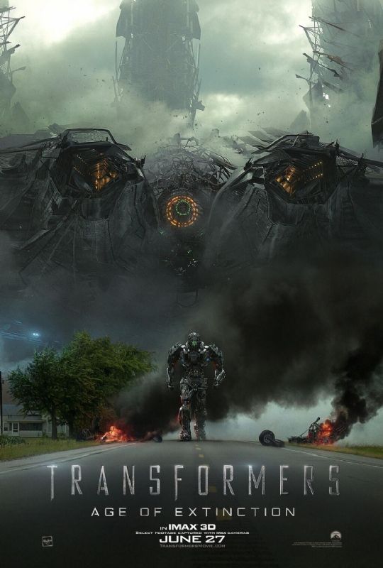 Un par de carteles para Transformers 4: La Era de la Extinción