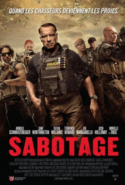 Fecha de estreno exacta para Sabotage