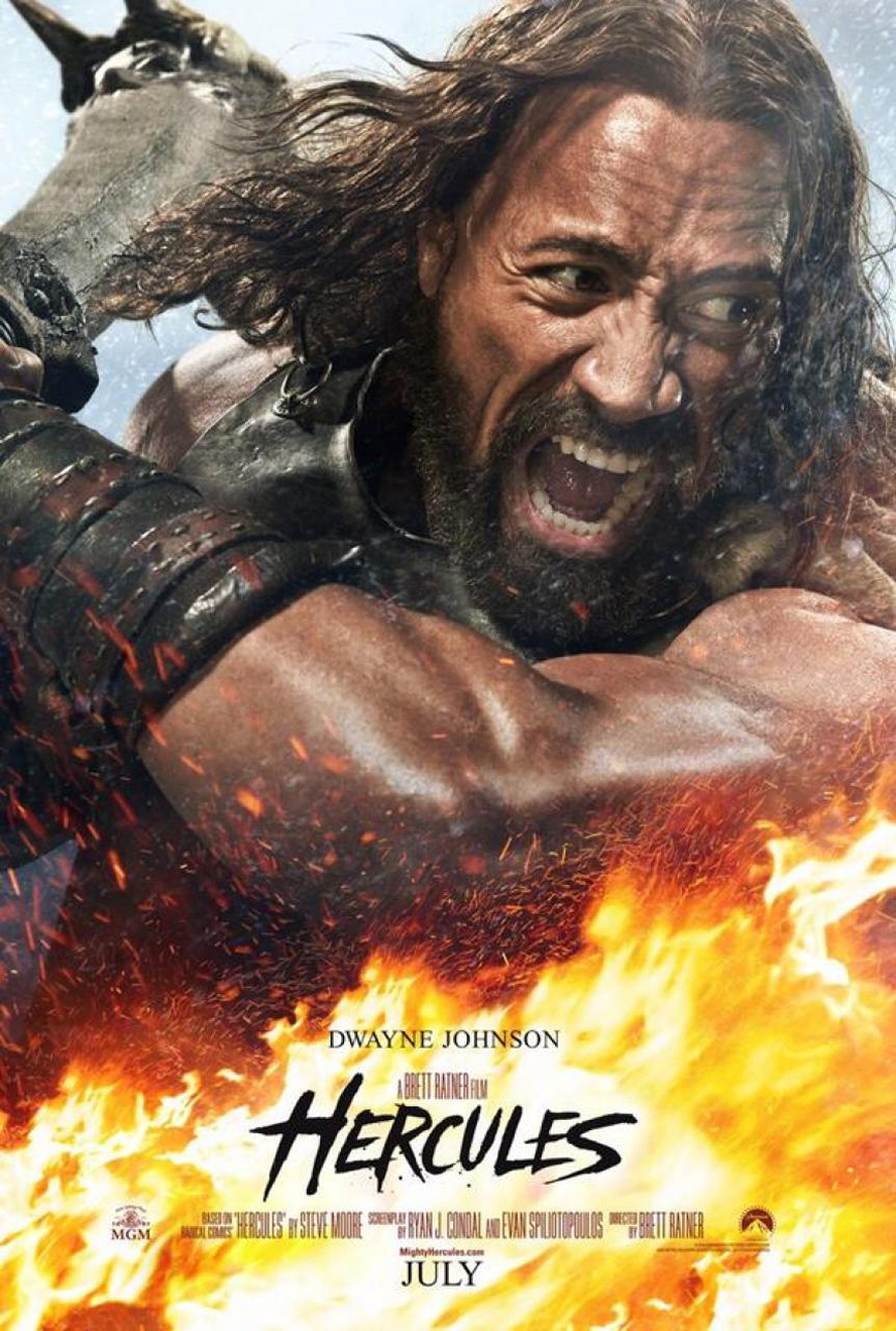 Primer cartel oficial de Hercules de Dwayne Johnson