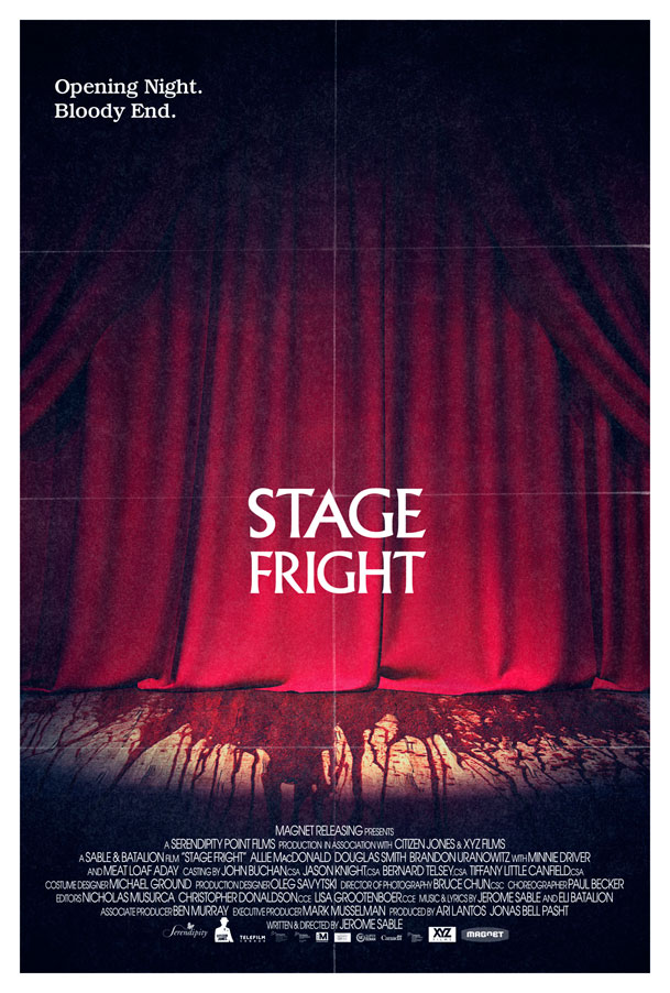 Nuevo póster del slahser-comedia-musical Stage Fright