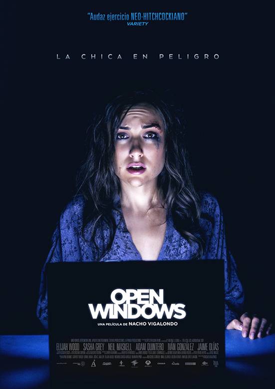 Sasha Grey protagoniza el nuevo póster de Open Windows