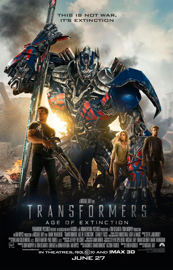 Y... otro cartel de Transformers: La era de la Extinción