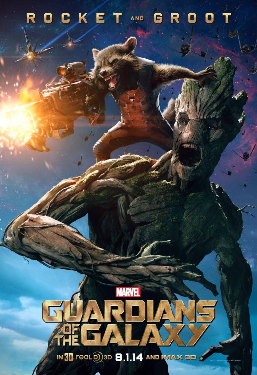 Rocket y Groot protagonizan el nuevo póster de 