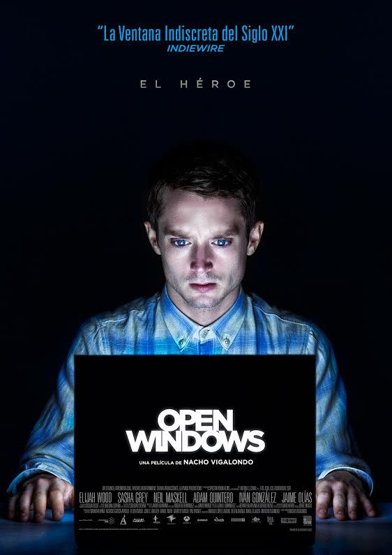 Elijah Wood en el nuevo póster de Open Windows