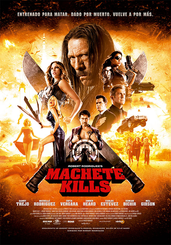 Póster para España de ‘Machete Kills’