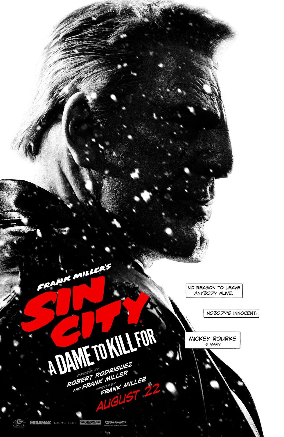  Mickey Rourke en un nuevo póster de ‘Sin City 2’