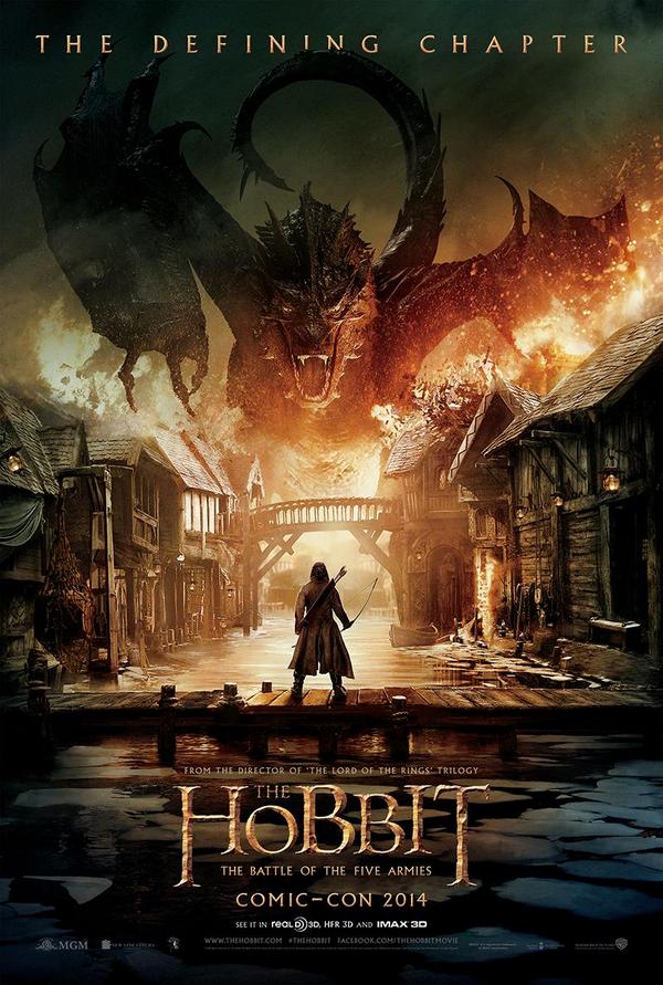 Primer póster para ‘The Hobbit: Battle of the Five Armies’
