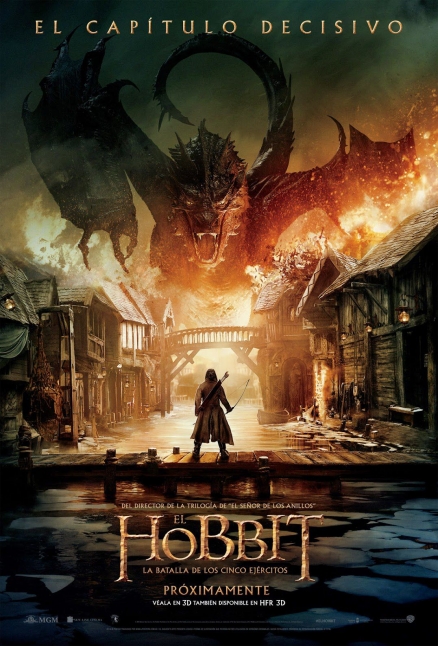 El capítulo decisivo: Póster en español de ‘El Hobbit: La Batalla de los Cinco Ejércitos’