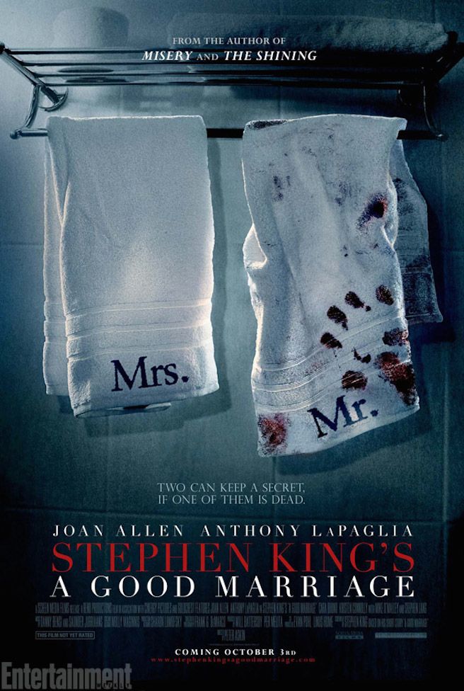 Póster y trailer de ‘Un Buen Matrimonio’, de Stephen King