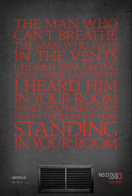 Primer teaser póster para ‘Insidious 3’