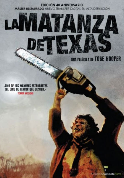 Portada de la edición 40 aniversario de ‘La matanza de Texas’