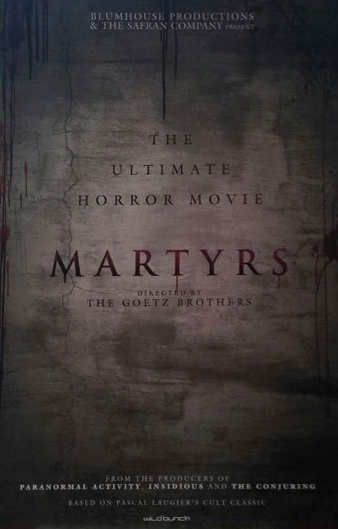 El remake de ‘Martyrs’ ya está rodado