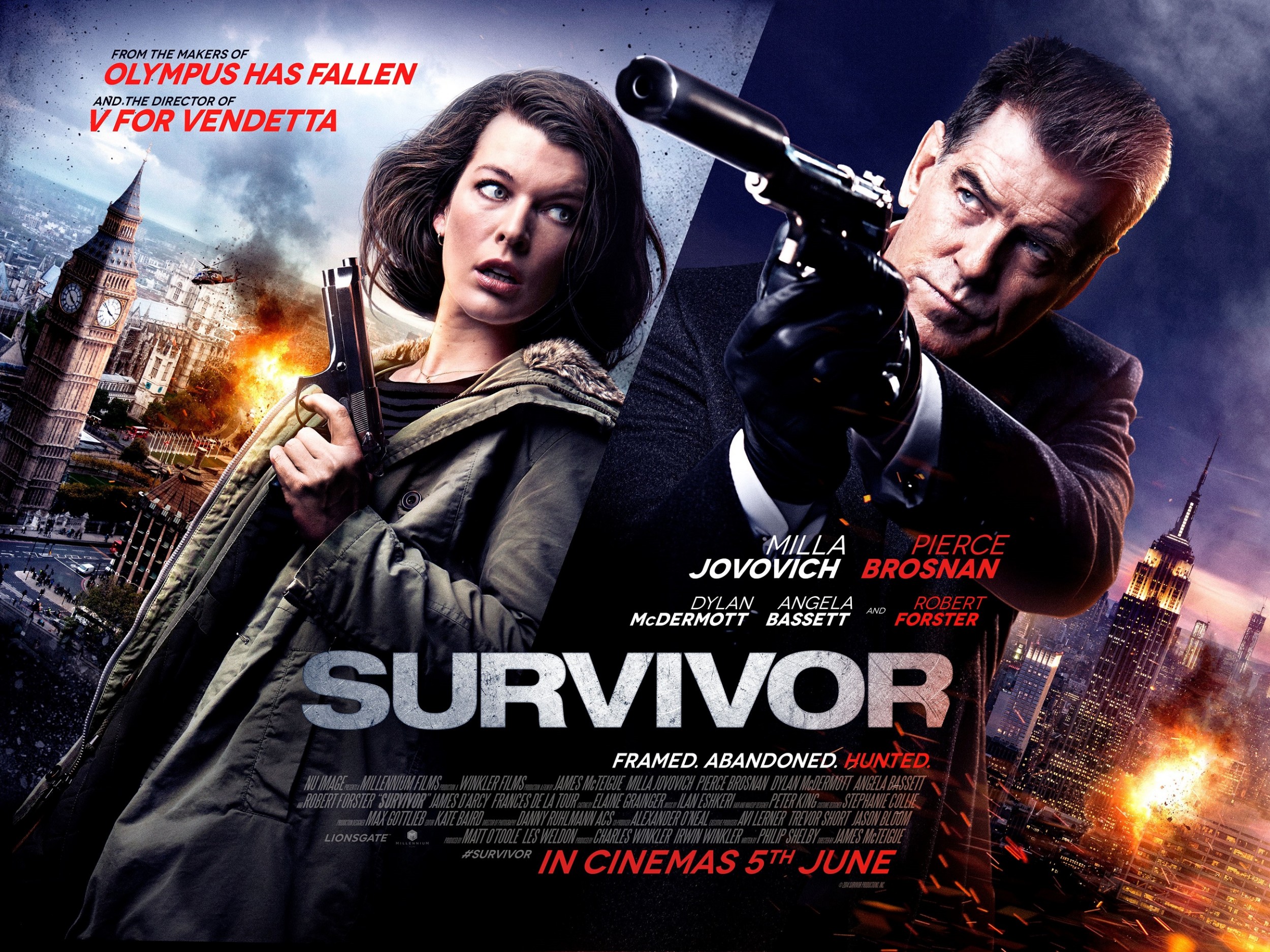 Nuevo cartel para el thriller ‘Survivor’