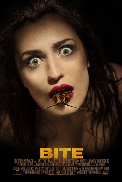 Primer póster de ‘Bite’, en boca cerrada...