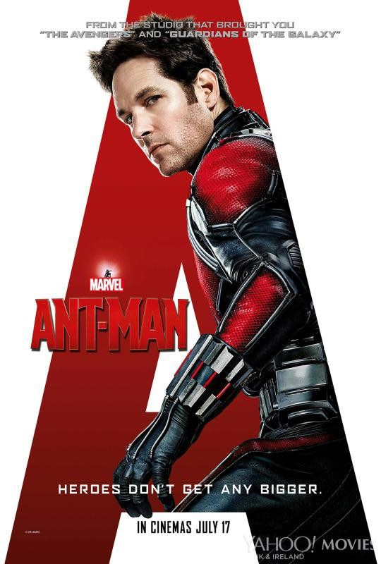 Paul Rudd en el nuevo póster de ‘Ant-Man’ 