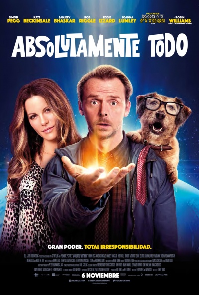 Fecha  y póster para España de ‘Absolutely Anything’