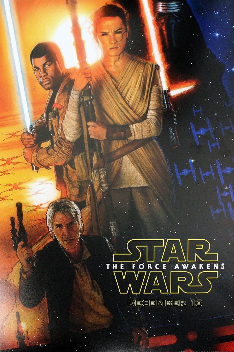 Primer póster para Star‘ Wars: El Despertar de la Fuerza’