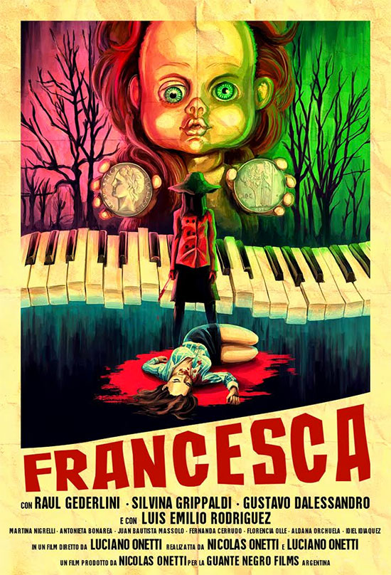 Póster del giallo argentino ‘Francesca’