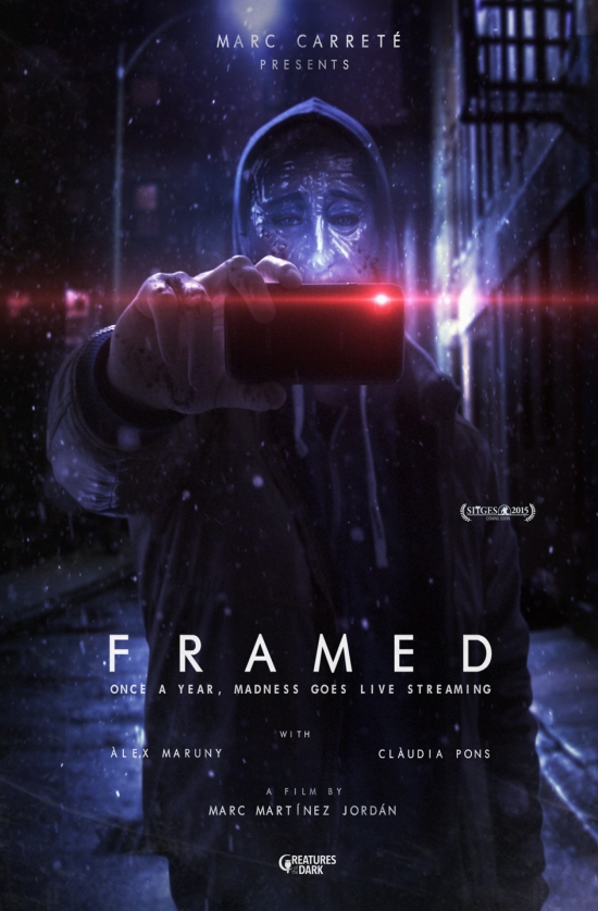 Póster y teaser trailer del slasher español  ‘Framed’