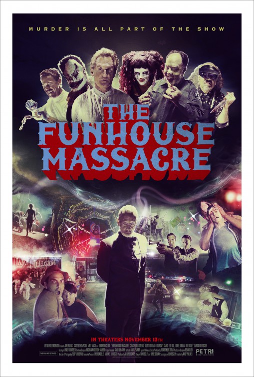 Primer póster de ‘The Funhouse Massacre’, con Robert Englund