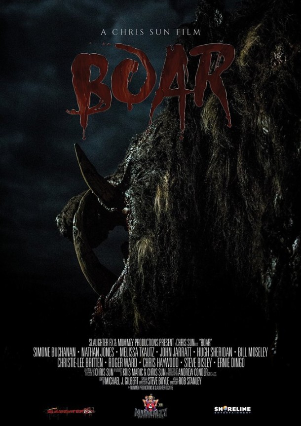 Póster y trailer de ‘Boar’... ¡un jabalí sanguinario!