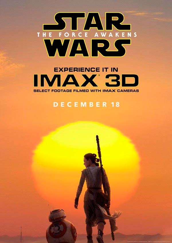 Cartel IMAX de ‘Star Wars: El Despertar de la Fuerza’