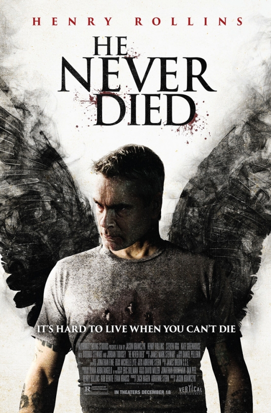 Primer póster de ‘He Never Died’