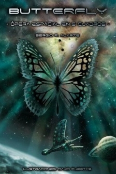 Poster Butterfly. Space Opera en 5 cuadros