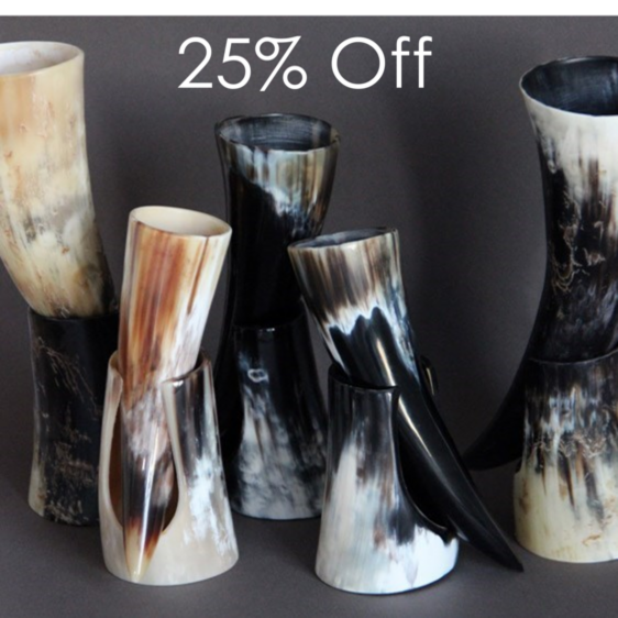 Drink and be merry, choose from our range of distinctive and organic vessels.