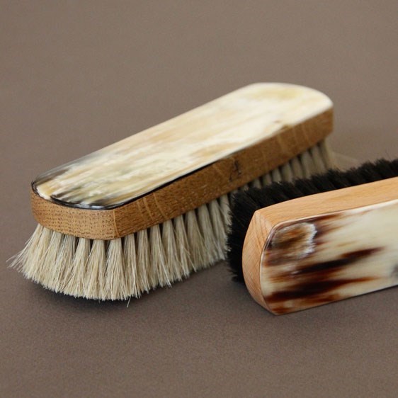 Take care of your shoes with our traditional shoe care products including shoe polishing bones.
