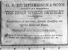 Abbeyhorn - 1749 Abbeyhorn - 1749