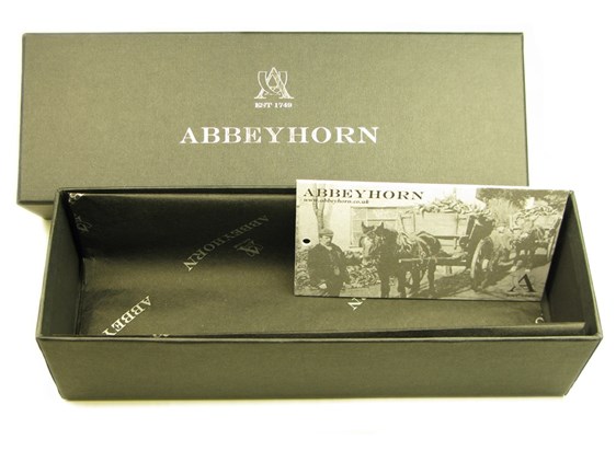 Thistle Ended Cow Horn Handle Cheese Knife Thistle Ended Cow Horn Handle Cheese Knife