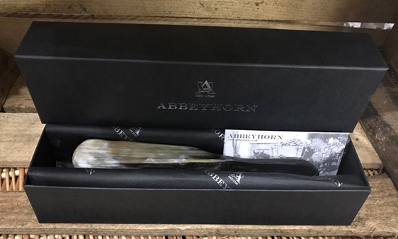 Cow Horn Handled Clothes Brush Cow Horn Handled Clothes Brush